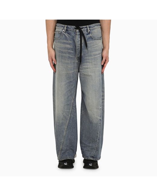 Balenciaga Light oversized baggy jeans washed
