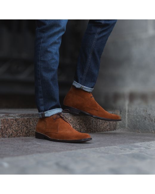 Eviternity Corry Chukka Suede Leather Boots