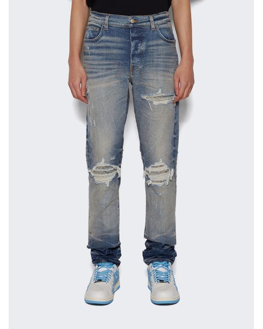 Amiri Bandana Jacquard Mx1 Jeans