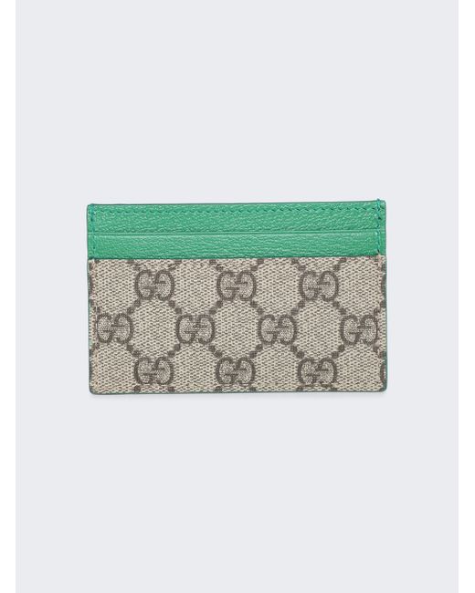 Gucci Card Case With Gg Detail
