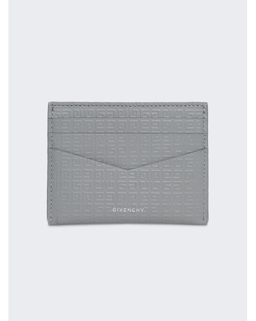 Givenchy 4g Micro Leather Card Holder