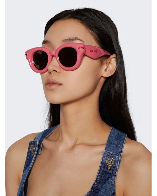 Loewe Inflated Round Sunglasses