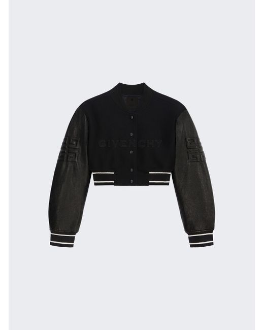 Givenchy Cropped Varsity Jacket