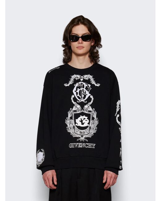Givenchy Graphic Crest Sweatshirt