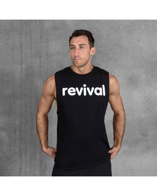 Revival Essential Muscle Tank 2.0 Black/