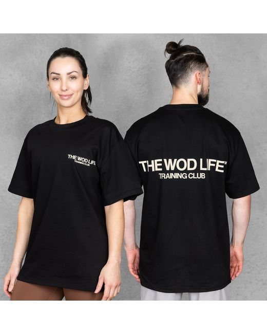 The WOD Life Twl Lifestyle Oversized T-Shirt Training Club Bone