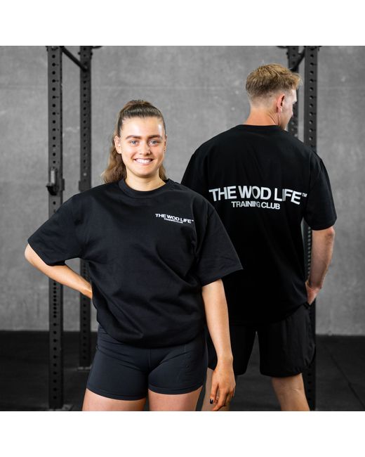 The WOD Life Twl Lifestyle Oversized T-Shirt Training Club Black/