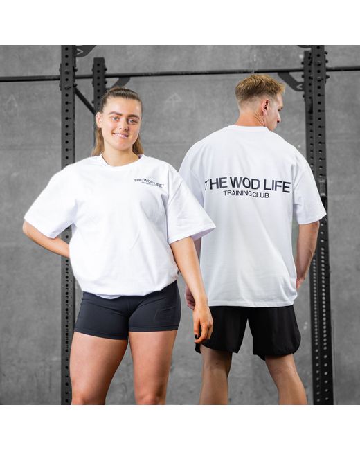 The WOD Life Twl Lifestyle Oversized T-Shirt Training Club Black