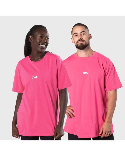 The WOD Life Twl Oversized T-Shirt Flamingo/