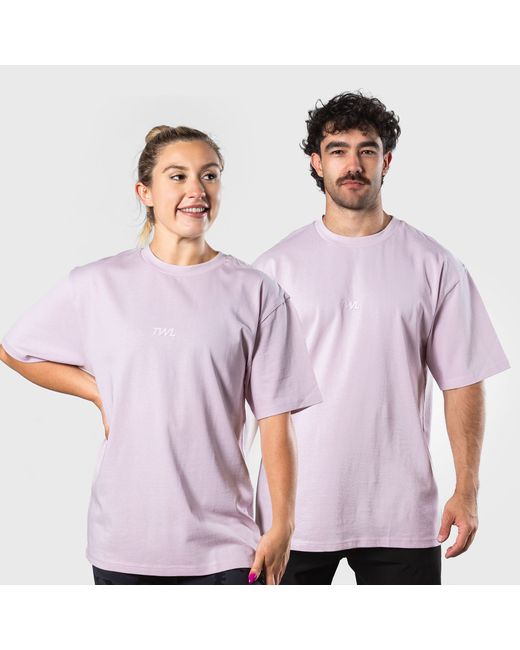 The WOD Life Twl Lifestyle Oversized T-Shirt Lavender