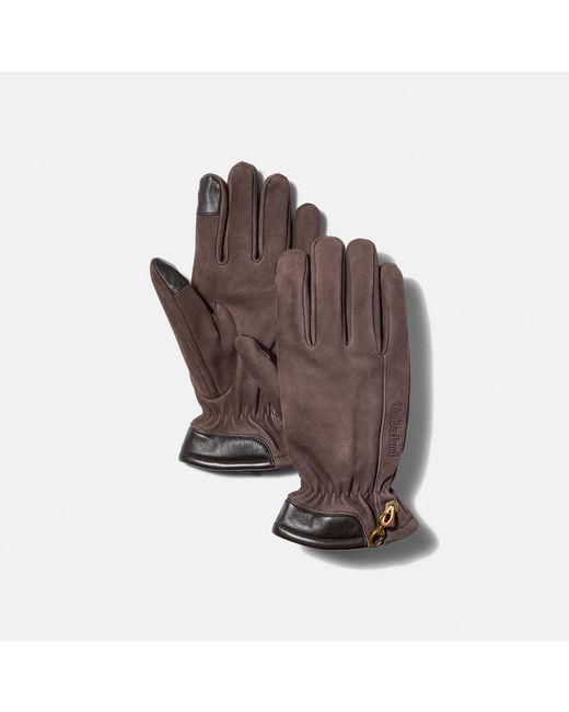 Timberland Winter Hill Leather Gloves For In