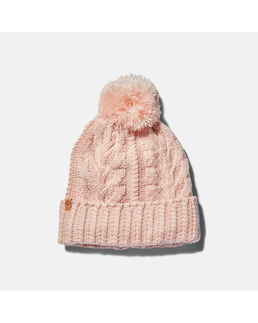 Timberland Autumn Woods Cable Beanie For In Light