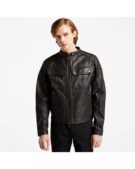 Timberland Moto Guzzi X Leather Jacket For In
