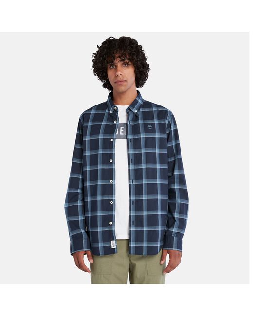 Timberland Eastham River Check Shirt For In Navy