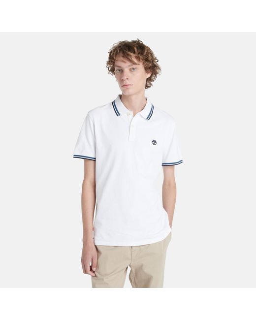 Timberland Millers River Tipped Polo Shirt For In