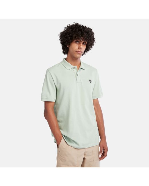 Timberland Millers River Pique Polo Shirt For In Light