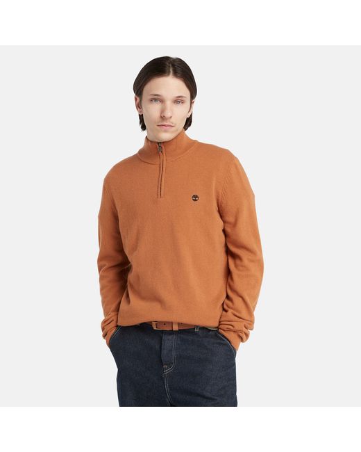 Timberland Cohas Brook Zip-neck Jumper For In