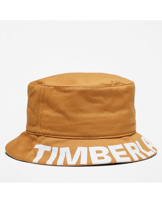 Timberland Text Logo Bucket Hat For In