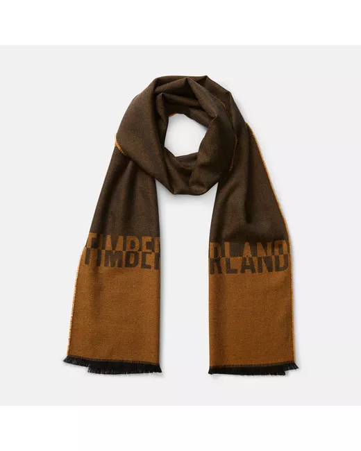 Timberland Split Colour Logo Scarf For In