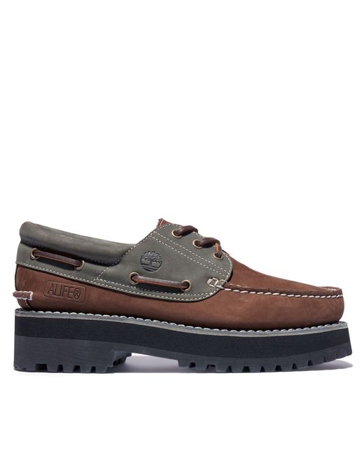 Timberland Alife X 3-eye Classic Lug Boat Shoe For In