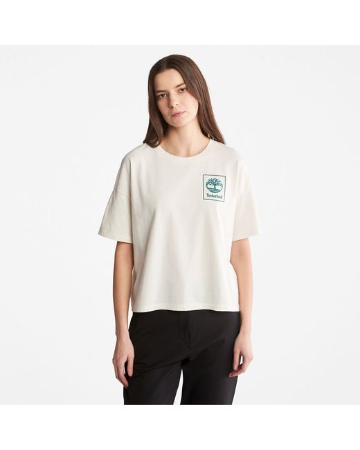 Timberland Back Graphic Logo T-shirt For In