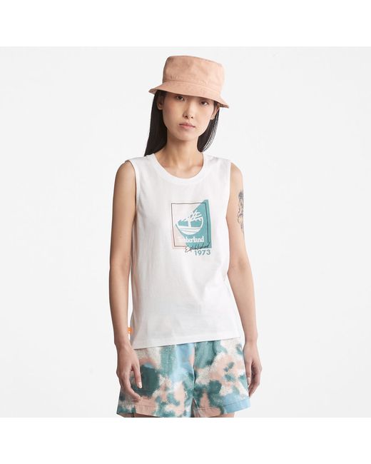 Timberland Logo Tank Top For In