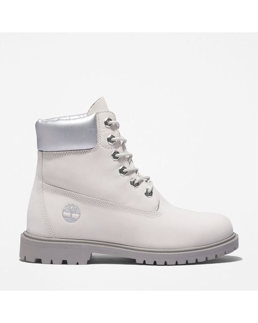 Timberland Heritage 6 Inch Boot For In White