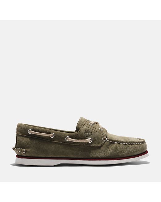 Timberland Classic Boat Shoe For In Suede Dark