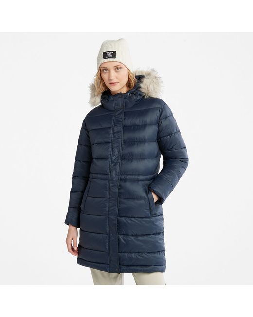 Timberland Down-free Parka For In Navy Dark