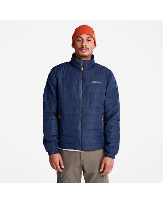 Timberland Axis Peak Quilted Jacket For In Navy