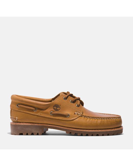Timberland 3-eye Lug Handsewn Boat Shoe For In