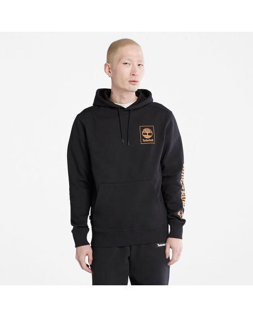 Timberland Stacked Logo Hoodie For In