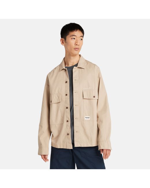 Timberland Two-pocket Workwear Overshirt For In