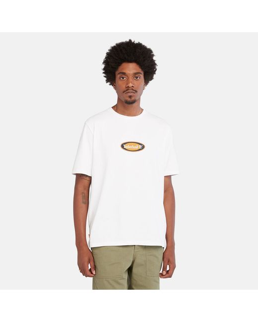 Timberland Heavyweight Oval Logo T-shirt For In