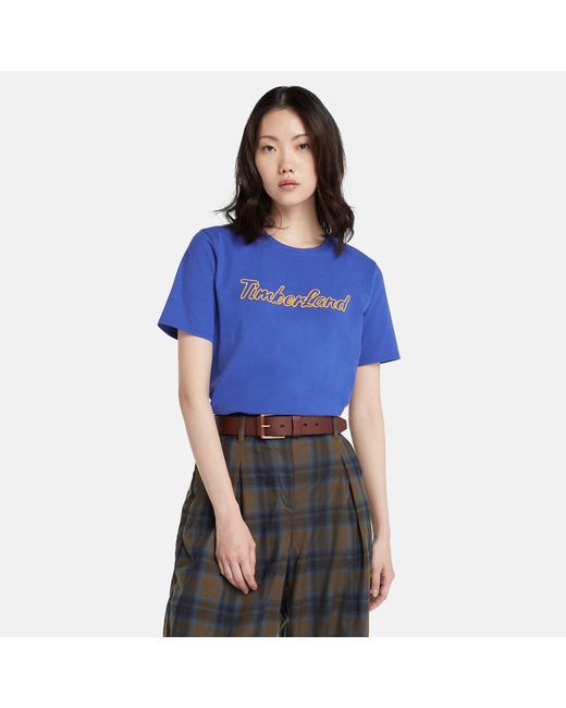 Timberland Texture Logo T-shirt For In