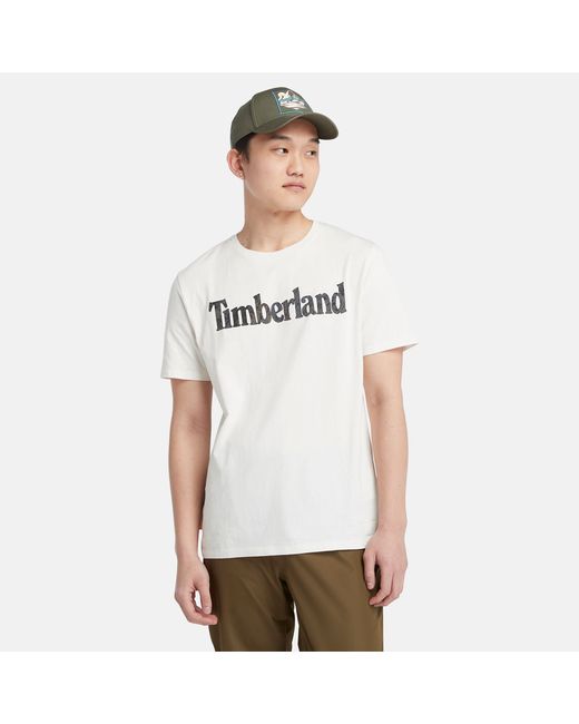 Timberland Camo Logo T-shirt For In
