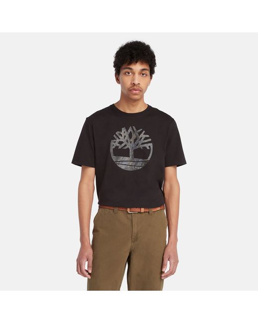 Timberland Camo Tree Logo T-shirt For In