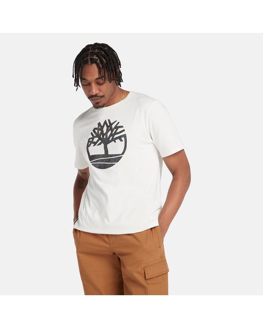 Timberland Camo Tree Logo T-shirt For In