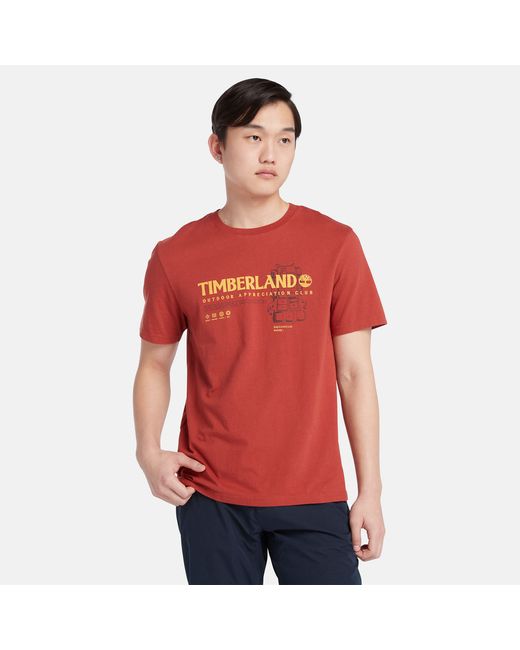 Timberland Outdoor Graphic T-shirt For In