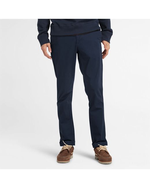 Timberland Sargent Lake Stretch Chino Trousers For In Navy
