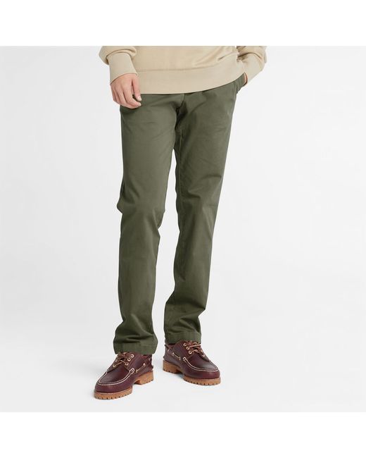 Timberland Sargent Lake Stretch Chino Trousers For In Dark
