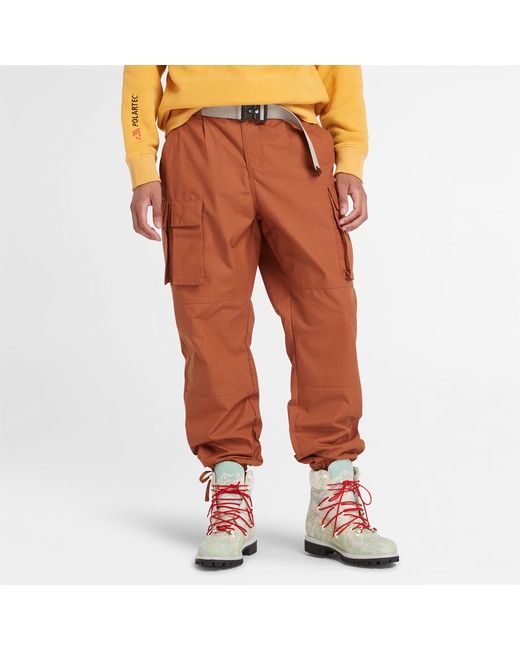 Timberland Water Repellent Cargo Trousers For Terracotta 30 x