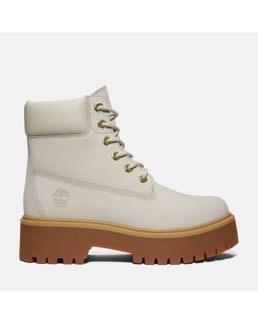 Timberland heritage Stone Street 6 Inch Boot For White