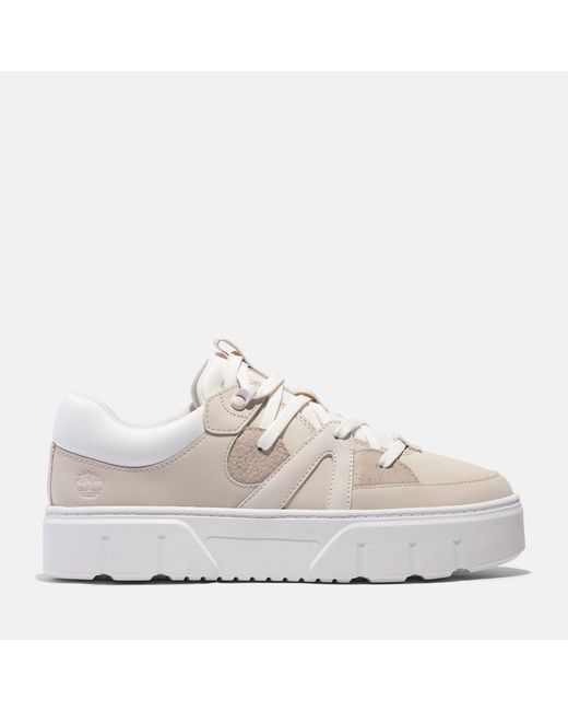 Timberland Laurel Court Lace-up Low Trainer For Grey