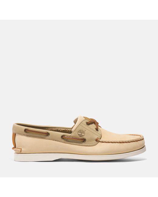 Timberland Classic Leather Boat Shoe For Light