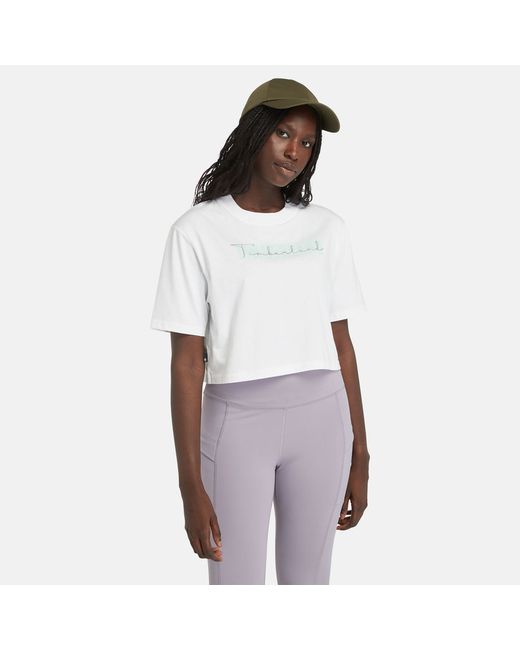 Timberland Cropped T-shirt For
