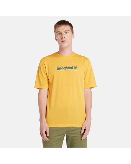 Timberland Anti-uv Printed T-shirt For