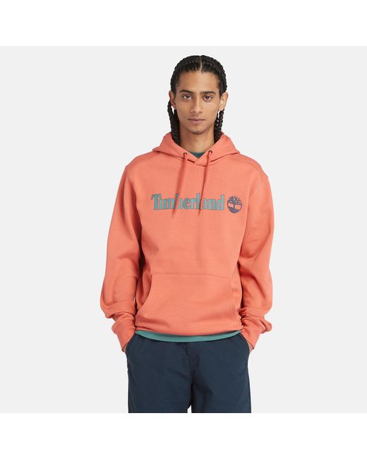Timberland Linear Logo Hoodie For