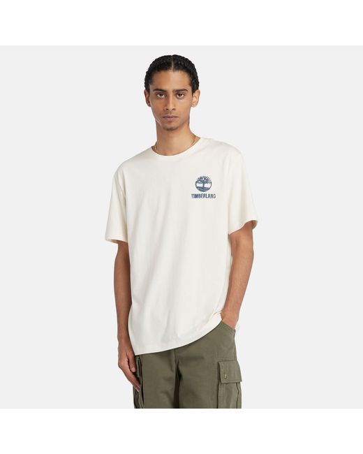 Timberland Undyed Graphic T-shirt For
