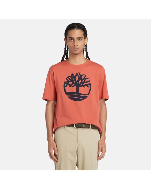 Timberland Kennebec River Tree Logo T-shirt For
